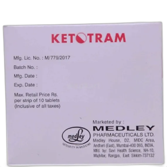 ketotram tablet 10's